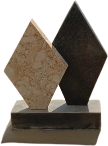 Twin Diamond tombstone