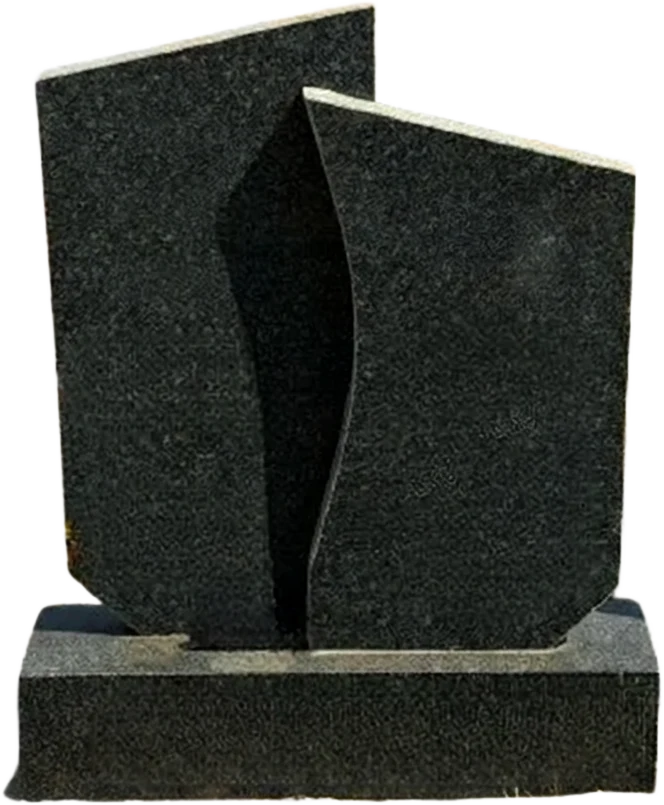 Twin Panel tombstone