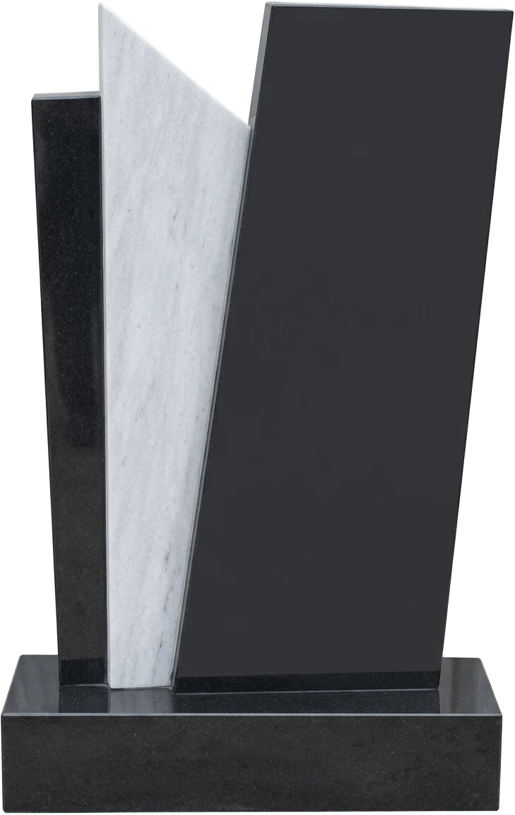 Twin Blade tombstone