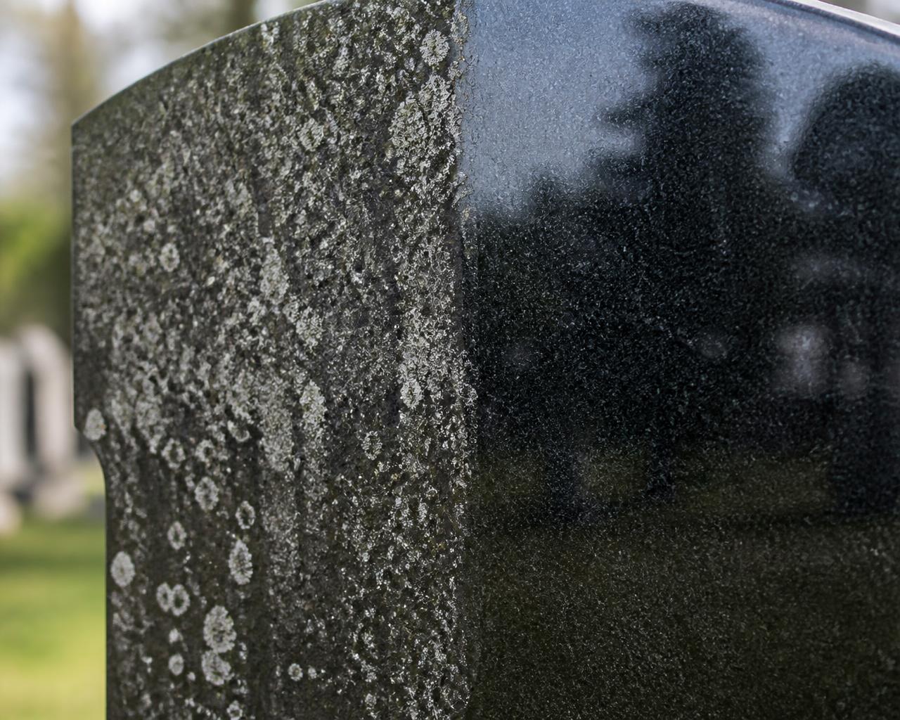 Faded or damaged inscriptions